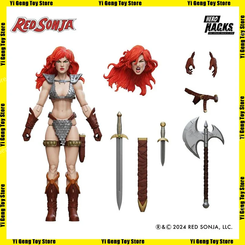 

2025 New BFS Red Sonja Boss Fight Studio 1/18 Wave1 Action Figure Anime Collection Model Dolls Kids Birthday Gifts