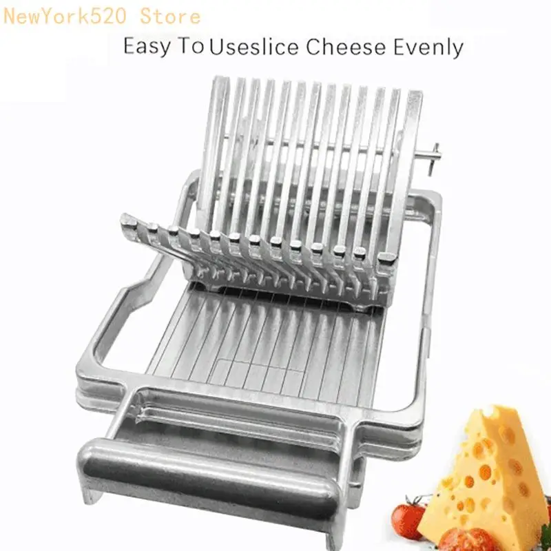 Professional Butter Cutter Butter Slicer Cheese Slicers Cheese Cutting Tool 304StainIess Steel Texture for Butter Cheese N84C