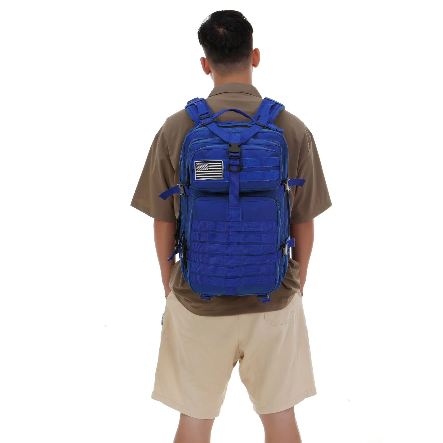 Langlebiger Nylon 50L Wasserdichter Taktischer Outdoor-Rucksack für Wandern, Trekking, Angeln, Jagen, Camping und Reisen – Detail 28
