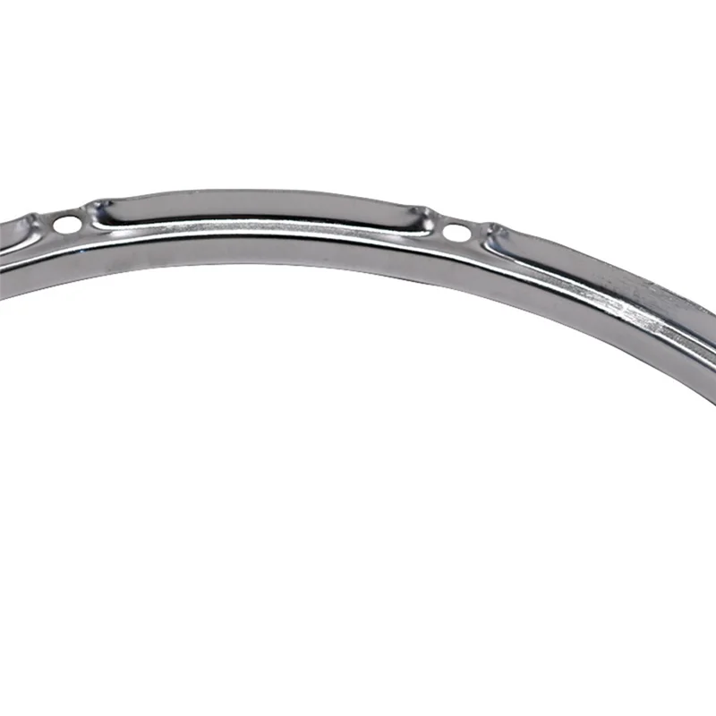 

ABVH-2Pcs 14In 10 Hole Snare Drum Hoop Ring Rim Aluminum Alloy Snare Drum For Performance Travel