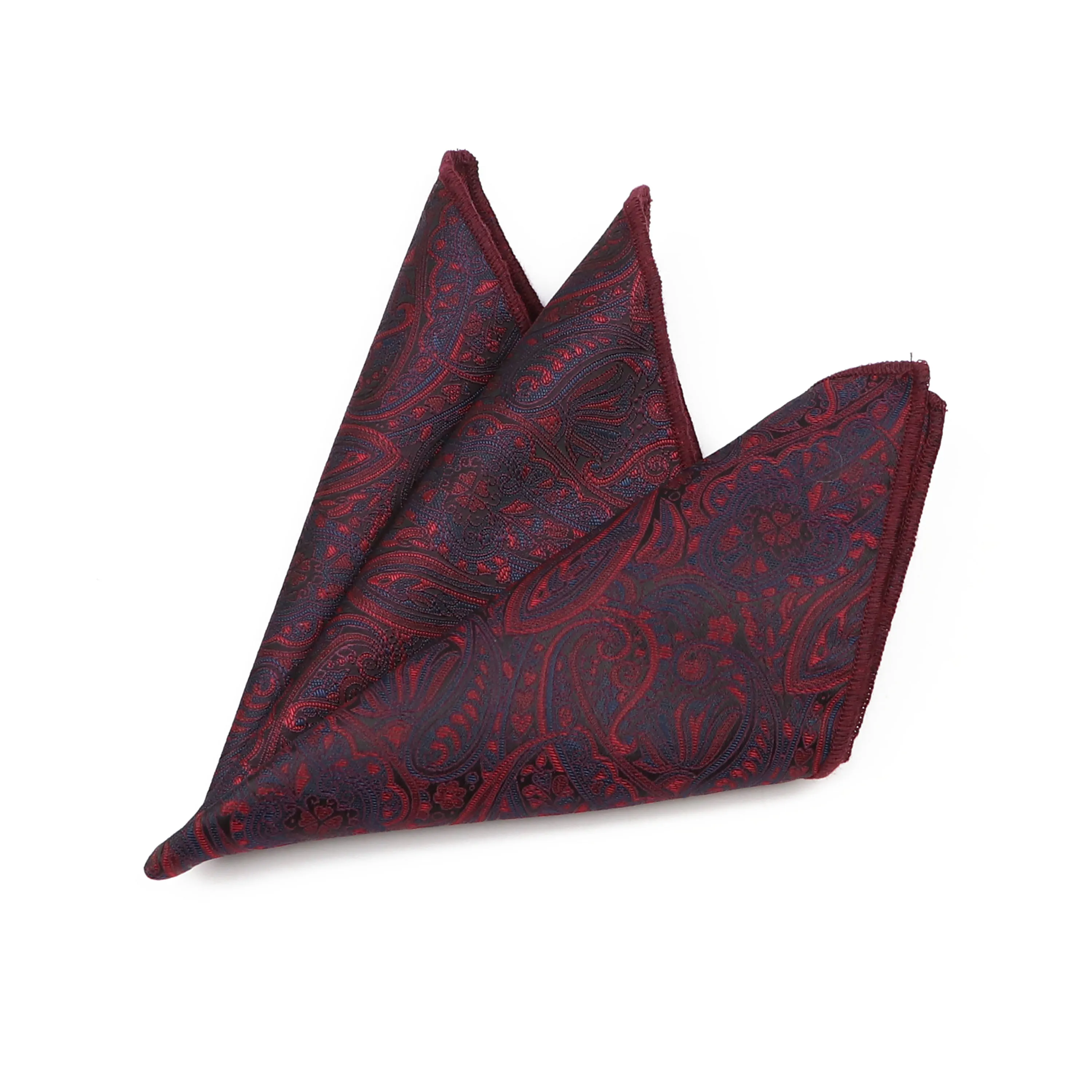 Vintage Paisley Heren Pocket Square Brits Design Zakdoek Met Bloemenprint Gestreepte Borst Handdoek Pak Accessoires Voor Man