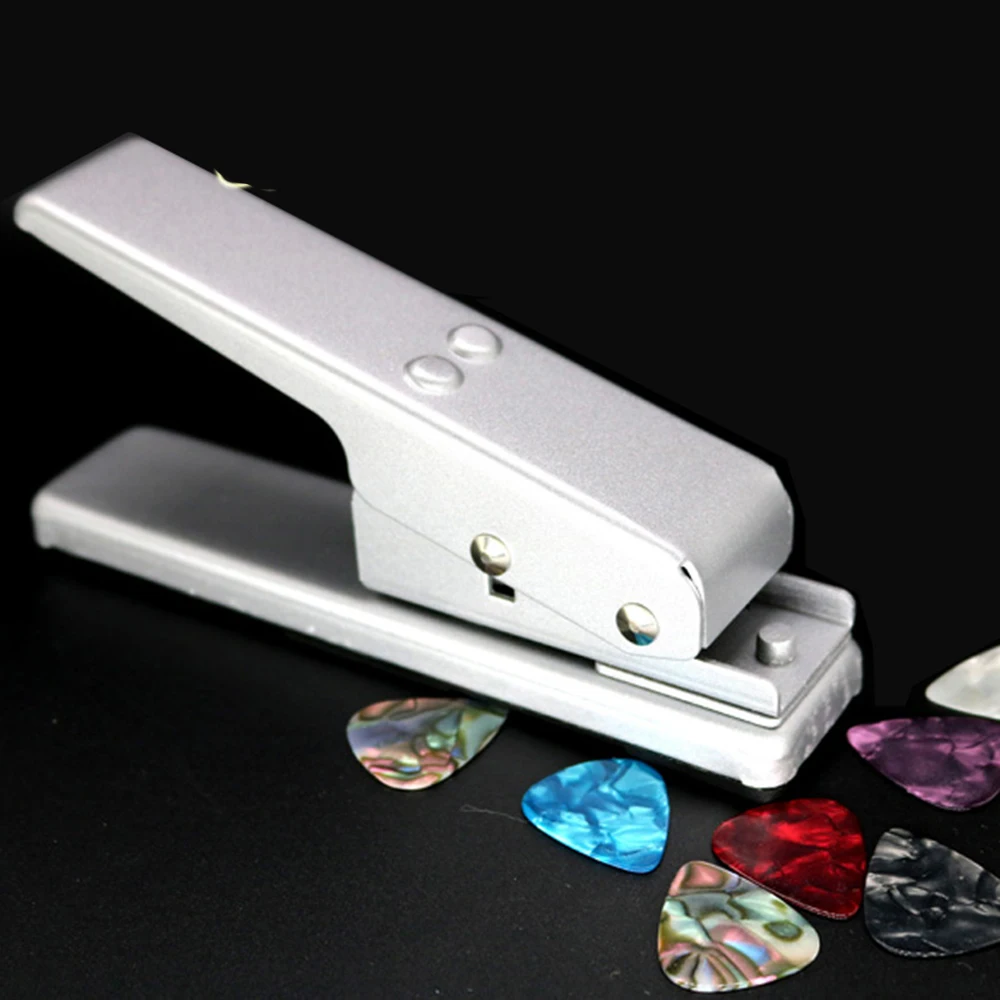 Black Guitar Plectrum Maker Pick Punch Card Cutter Make Picks from Credit Gift Cards