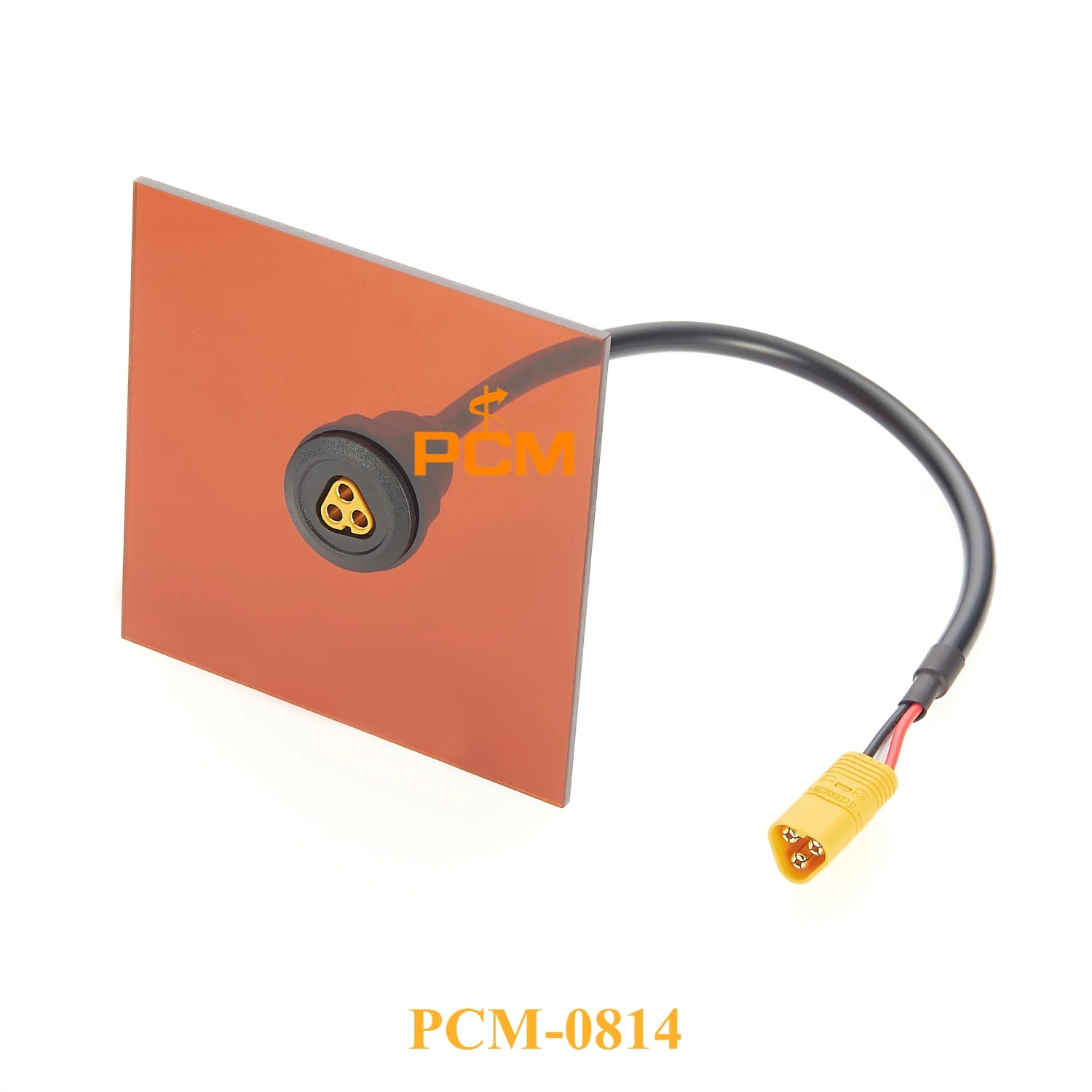 สายอะแดปเตอร์แบบติดตั้งบนแผง MT60 XT60 3 ขา, สายมอเตอร์ Amass MT60 30A สายแบตเตอรี่ FMS Lipo สำหรับพัดลมแบบมีท่อสำหรับ RC