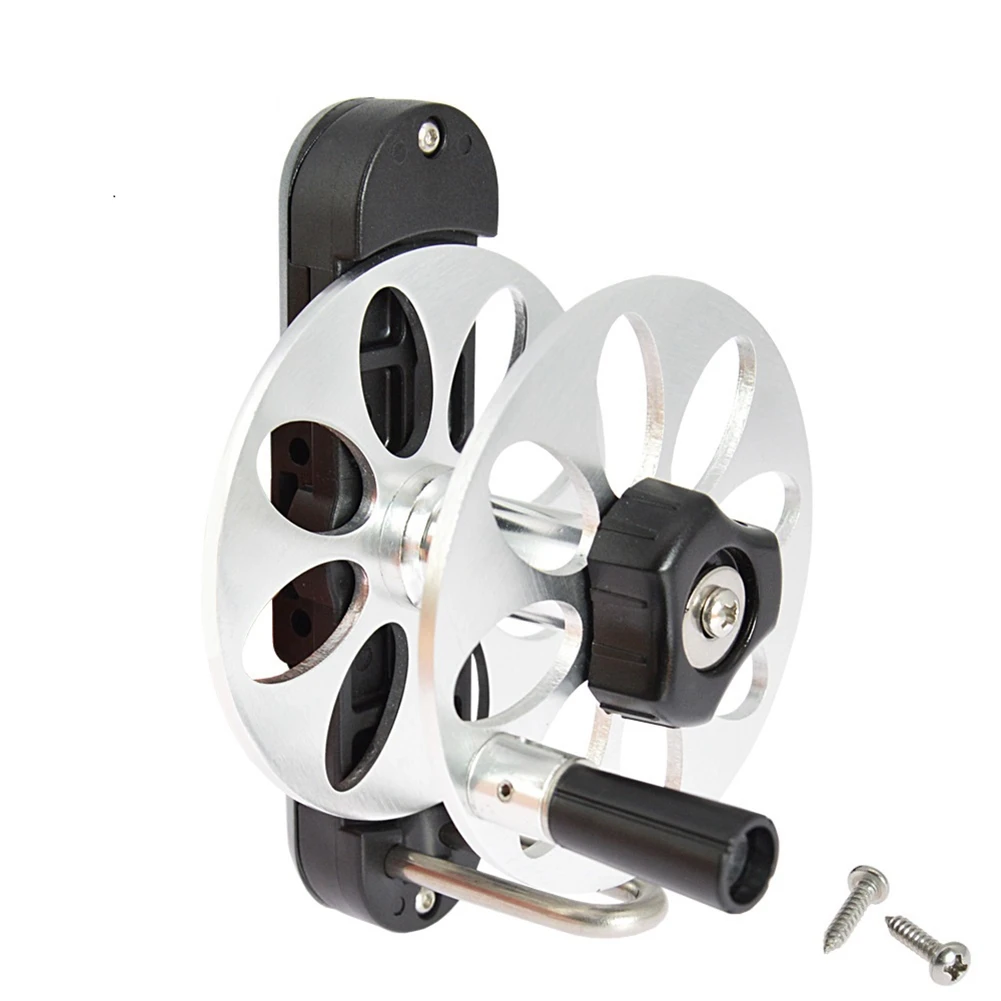 

New Speargun Reel Split Spearfishing Rope Speargun Wheel Capacity 50M Fish Line on for Spearfishing Rope Reel Wheel