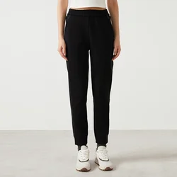 K2570L Winter High Quality Luxury Women's Clothing 80% Long Staple Cotton Sweatshirt Trousers