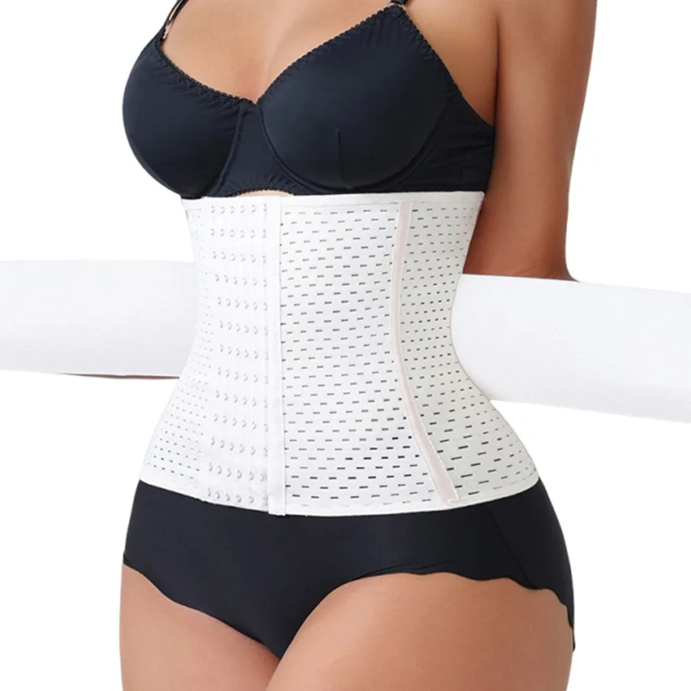 

Adjustable Breathable Postpartum Belt Flat Belly Tummy Slimming Waist Trainer Body Shaper Waist Cincher Corset Bustier Top Women