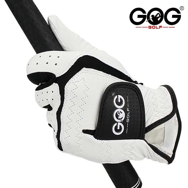 Men's Genuine Sheepskin Leather Golf Gloves 3
