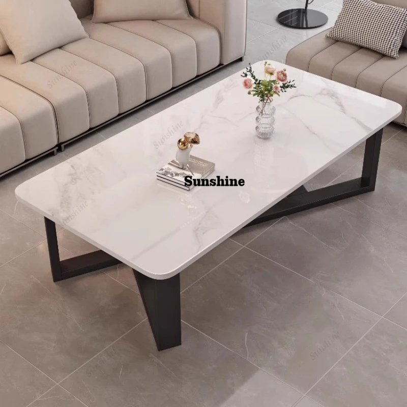 Clear Simple Coffee Table Bedroom Industrial Aesthetic Standing Coffee Table Computer Clear Cheap Wood Couchtisch Furniture