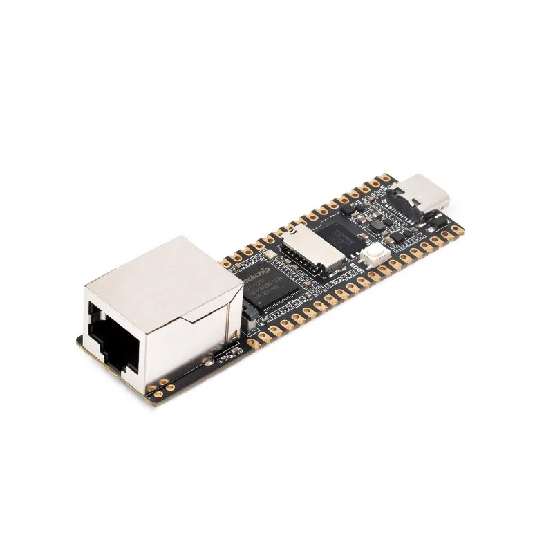 لوحة تطوير LuckFox Pico Plus RV1103 Linux Micro، تدمج معالجات ARM Cortex-A7/RISC-V MCU/NPU/ISP ومنفذ إيثرنت