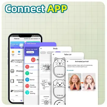 6 nejlepší prodej Chytrá kapesní mini tiskárna - №2