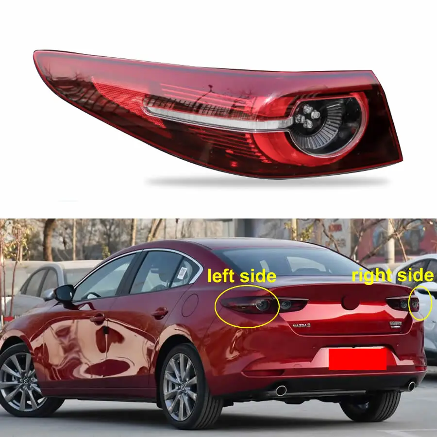 

Outer Tail Lamp for Mazda 3 Axela 2020 2021 LED Taillight Assembly Rear Brake Lamp Tail Lights 1PCS