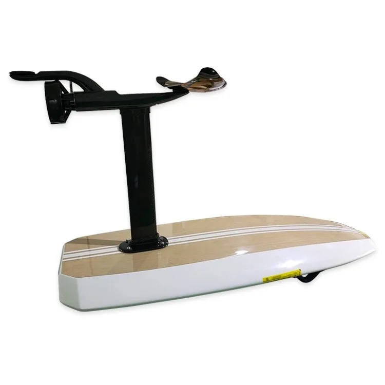 High-performance electric hydrofoil surfboard, upgraded power propulsion system, hovering and sliding adjustment design