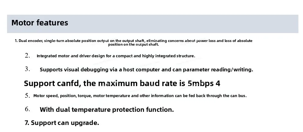 Servomotore economico ad alta precisione con modulo giunto doppio encoder armonico DM11