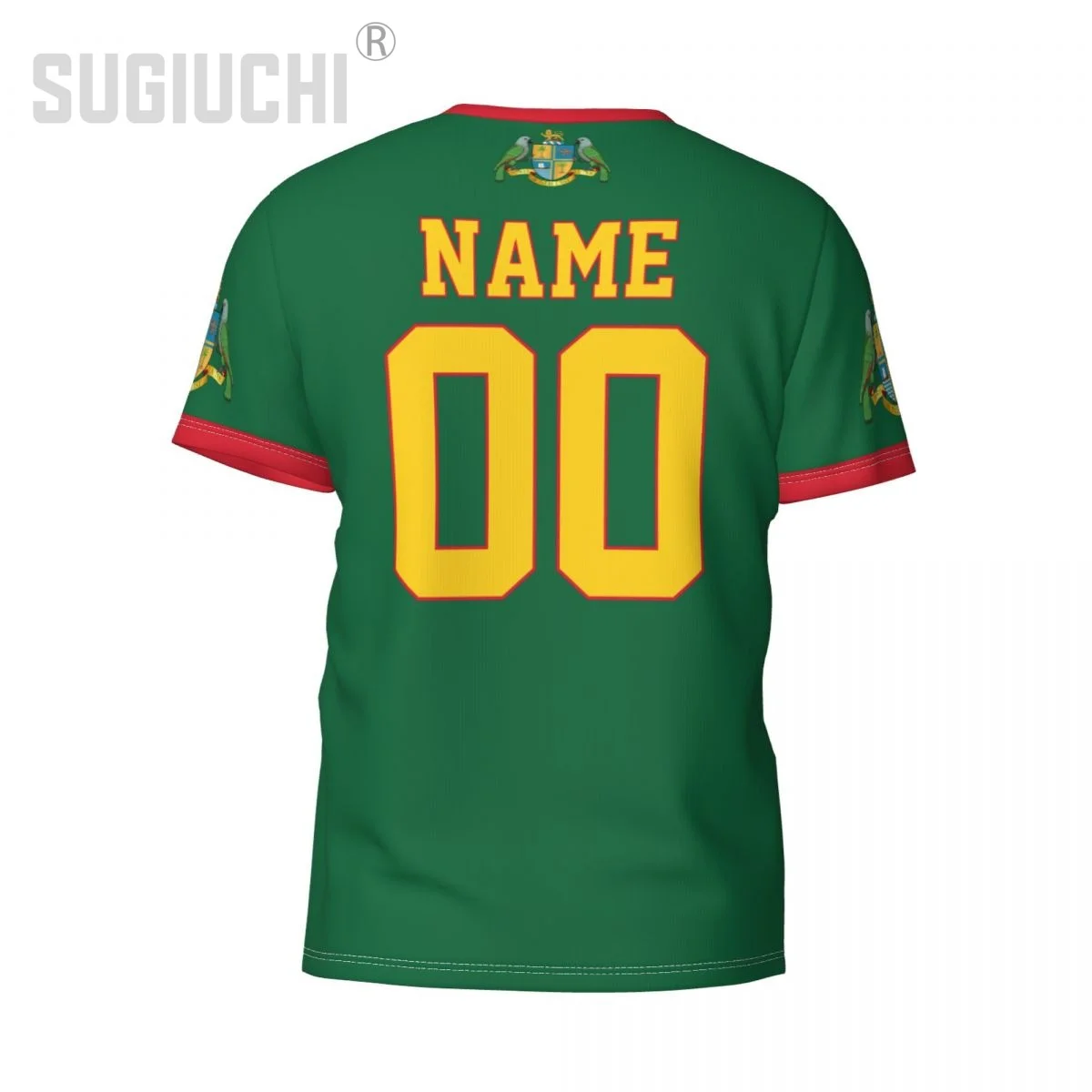 Custom Name Number Dominica Flag Emblem 3D T-shirts For Men Women Tees team Clothes Soccer Football Fans Gift T shirt - view 3
