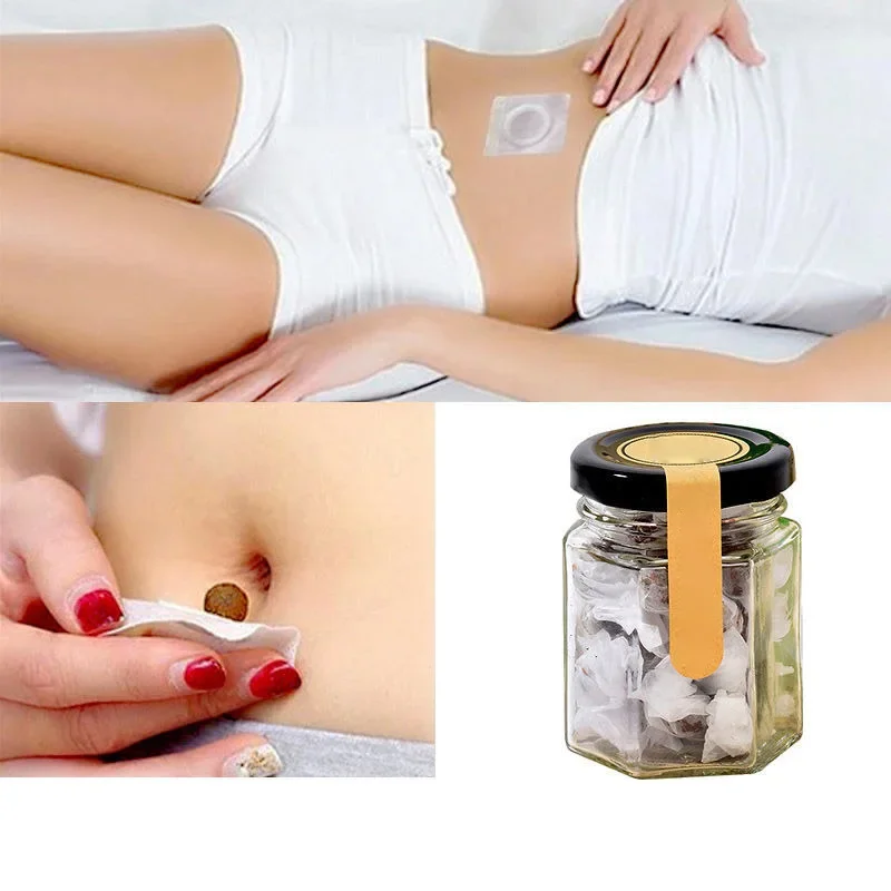 

New 2021 Good Healthy 30/60/90 Pcs Slimming Belly Pellet Safe Abdominal Sticker Healthy for Men Women