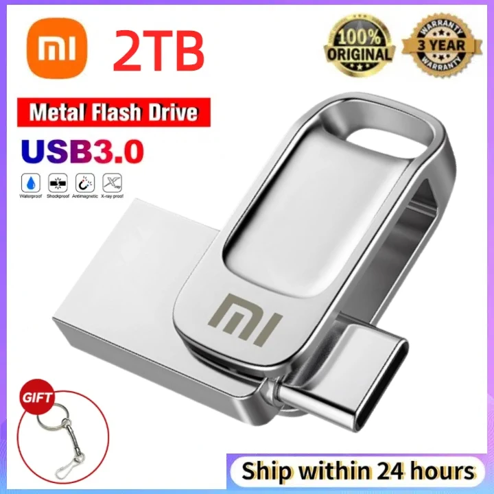 الأصلي Xiaomi محرك فلاش USB 1/2T USB3.0 محرك يصل إلى 100 برميل/الثانية قراءة USB بندريف U القرص الذاكرة عصا القلم محرك للكمبيوتر المحمول