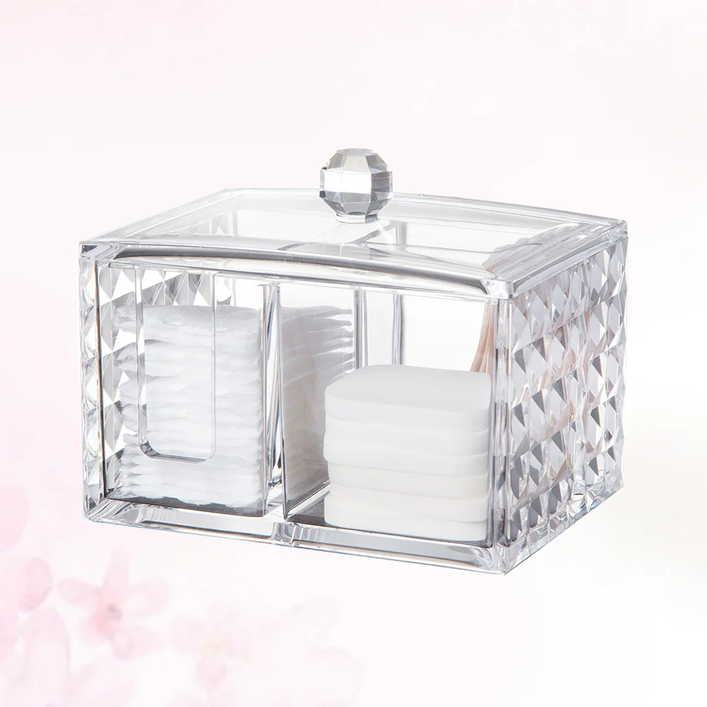 Multifunctional Storage Container Clear Acrylic Box for Cosmetics Skin Care Jewelry Lipstick Eyebrow Pencil Home Decor