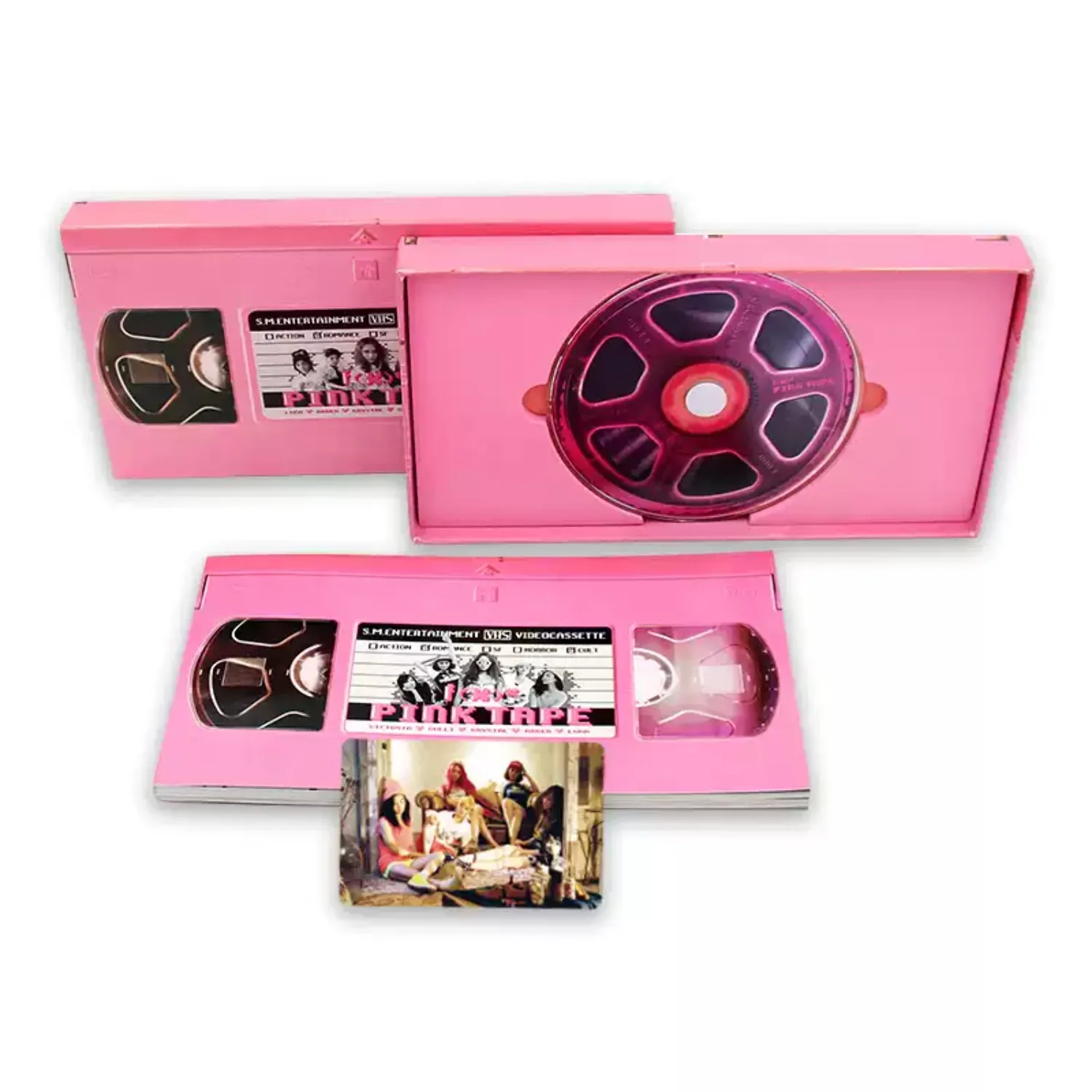 Álbum de Estúdio Pink Tape, K-pop Icônico Vanguardista com Design VHS, CD com Faixas Lendárias e Características