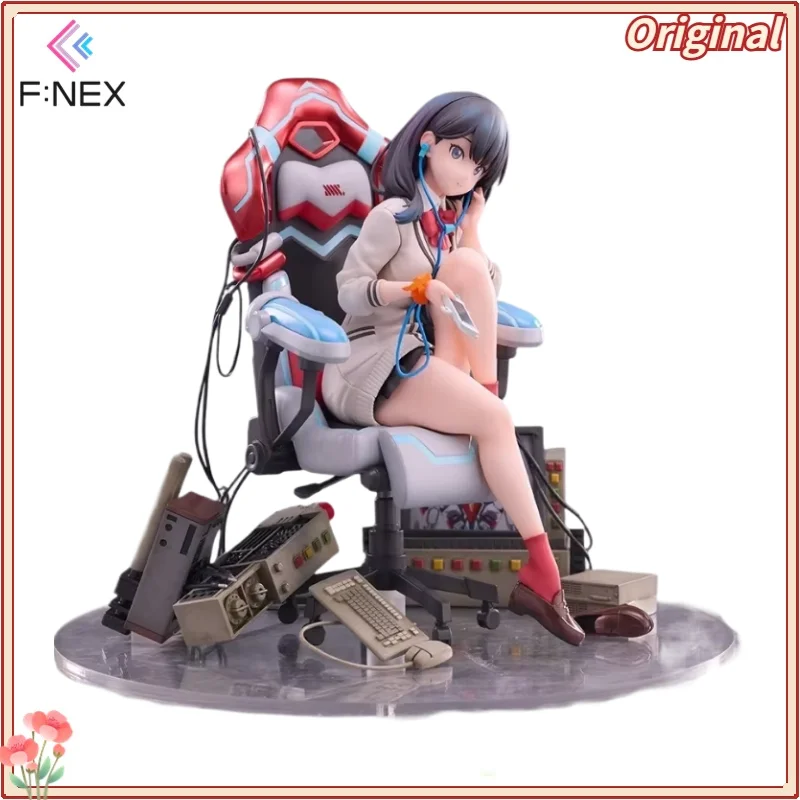 【Pre-sale】 F:NEX SSSS.GRIDMAN Rikka Takarada Gaming Chair 1/7 Anime Figurine Model