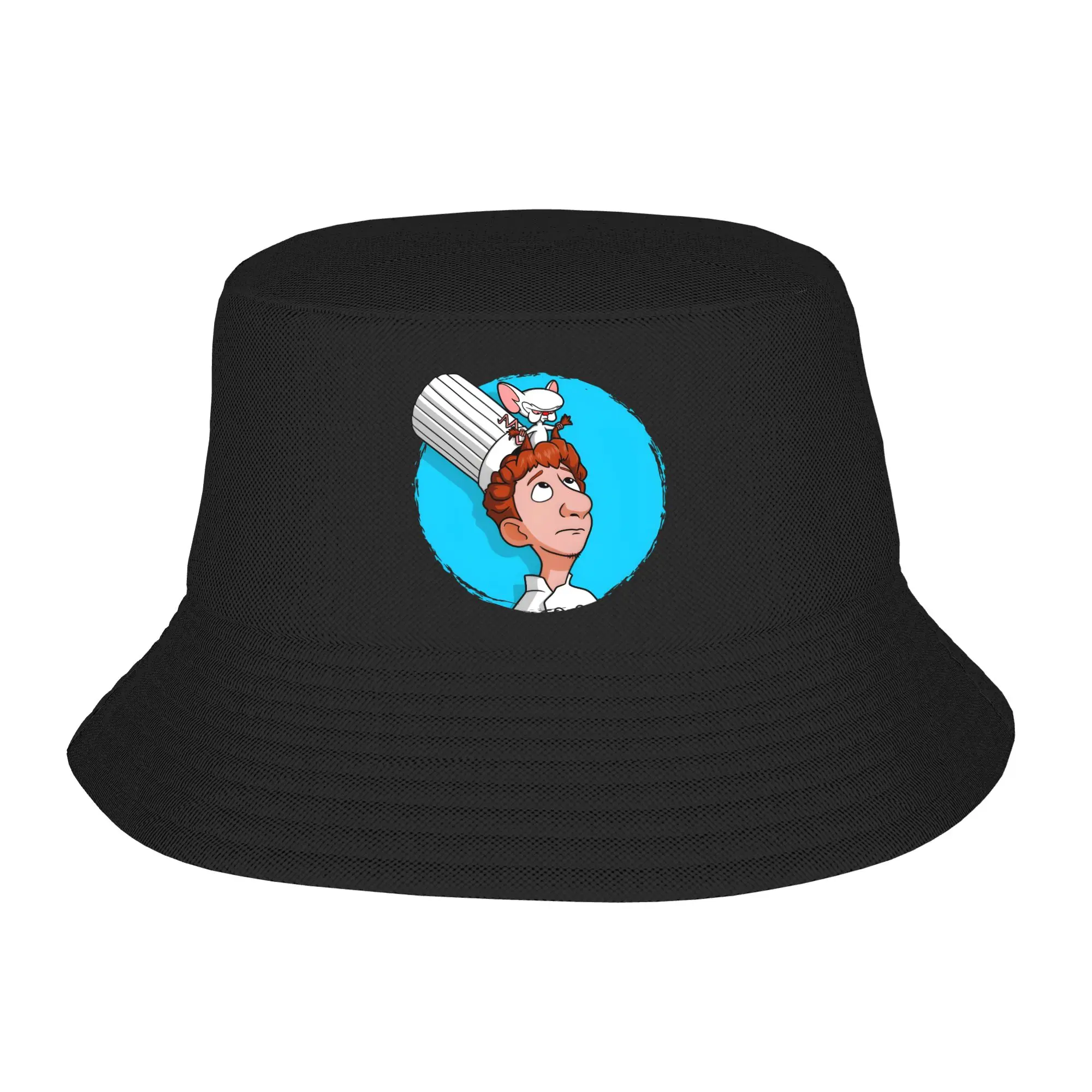 Ratatouille Bucket Hat Summer Controller  Classic Fisherman Hats For Couple Foldable Hunting Caps Street Style Pattern Sun Hats