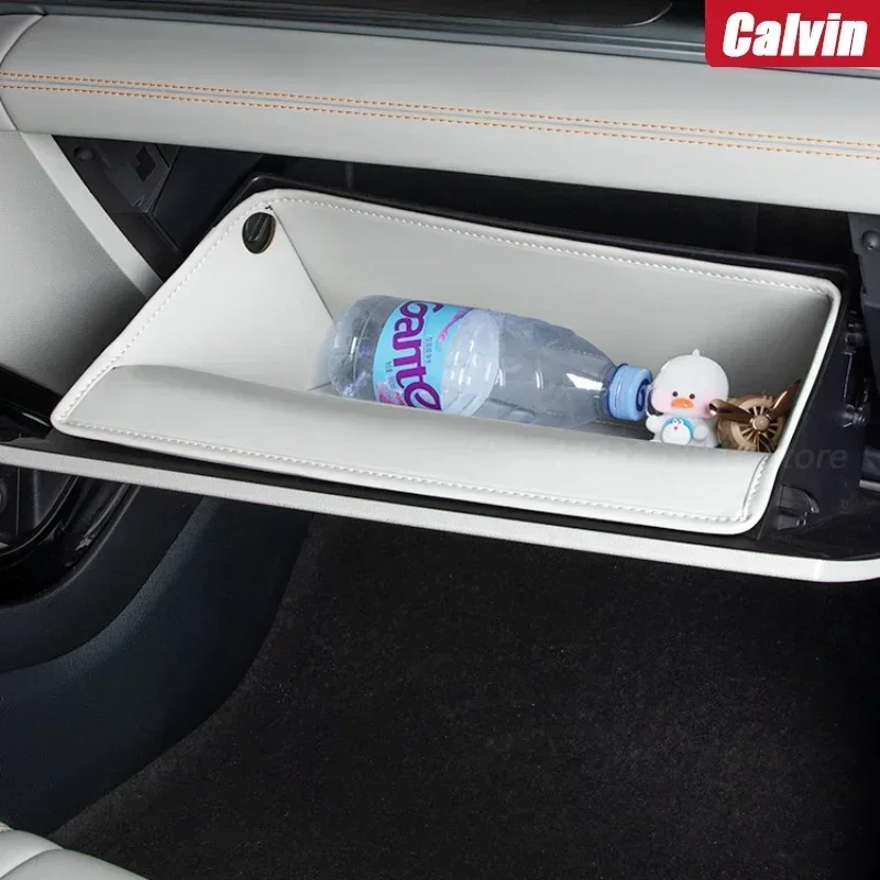 ل BYD سونغ زائد DMi/EV 2020-2025 سيارة المشارك الطيار حقيبة التخزين جيب التحكم المركزي صندوق القفازات وسادة لوازم السيارات