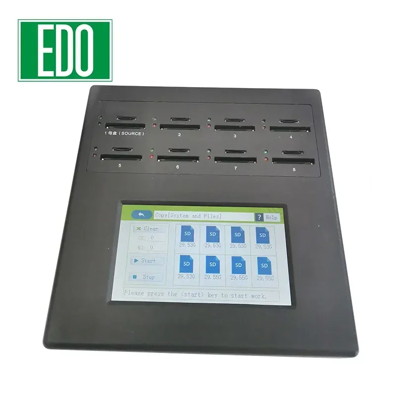 16 Ports USB 2.0 USB Flash Drive Duplicator Hub for Cell Phone E-reader Printer Came-ra Keyboard Mouse TF Card