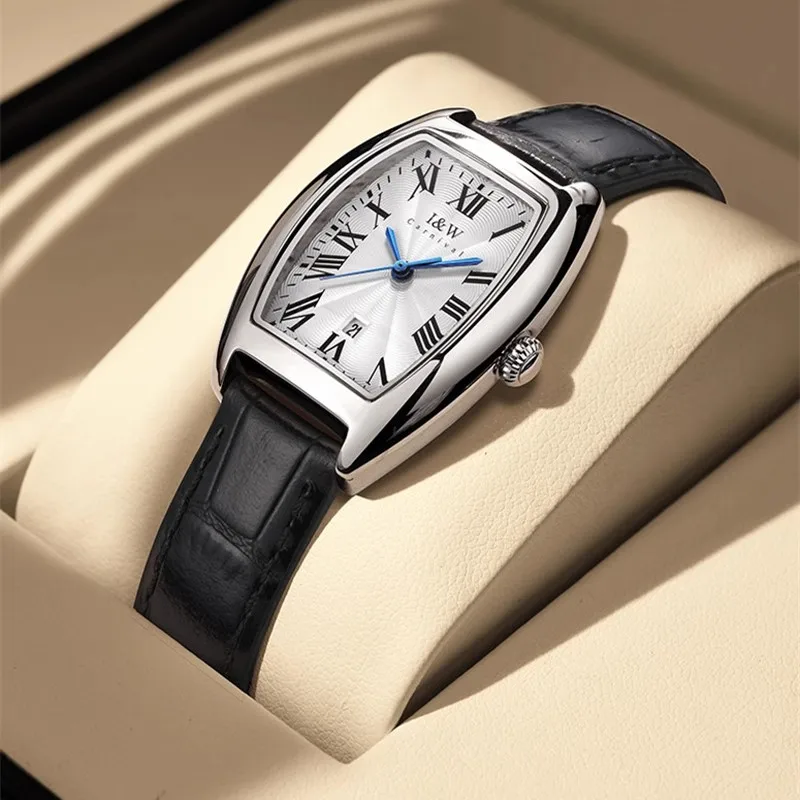 سويسرا صنع ساعة للنساء كرنفال العلامة التجارية الفاخرة الياقوت التقويم كوارتز ساعة اليد السيدات موضة مقاوم للماء Reloj Mujer #2