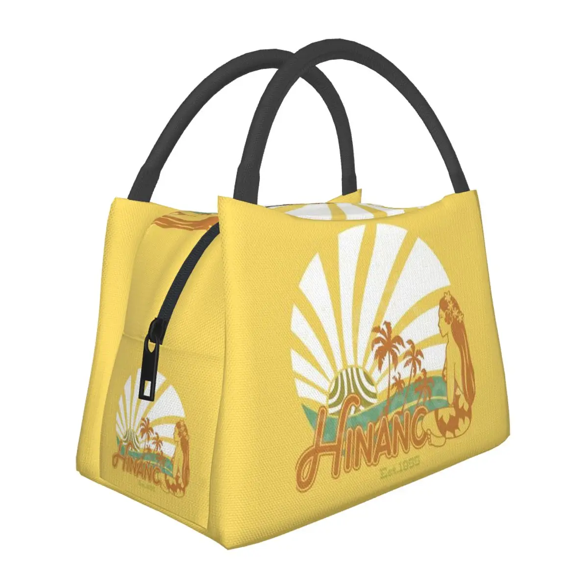 

Hinano Tahiti Insulated Lunch Bag for Women Picnic Storage Food Boxes Leakproof Container Cooler Thermal Lunch Box Tote