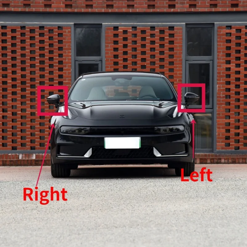 Original Side Mirror Lens Lamp Frame Cover for ZEEKR 001 2021-2024 Models