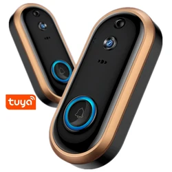 Tuya Video campanello WiFi campanello per porta esterna impermeabile IP65 citofono Smart Home Google security protection telecamera per porta Wireless