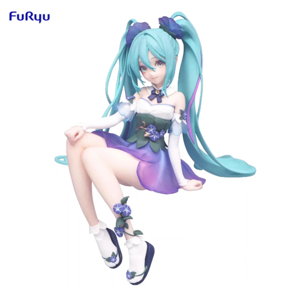 Neue 15cm Hatsune Miku Morning Glory Fairy Anime-Figur PVC-Actionfigur Ornament Nudelstopper Sammlerstück Geschenk