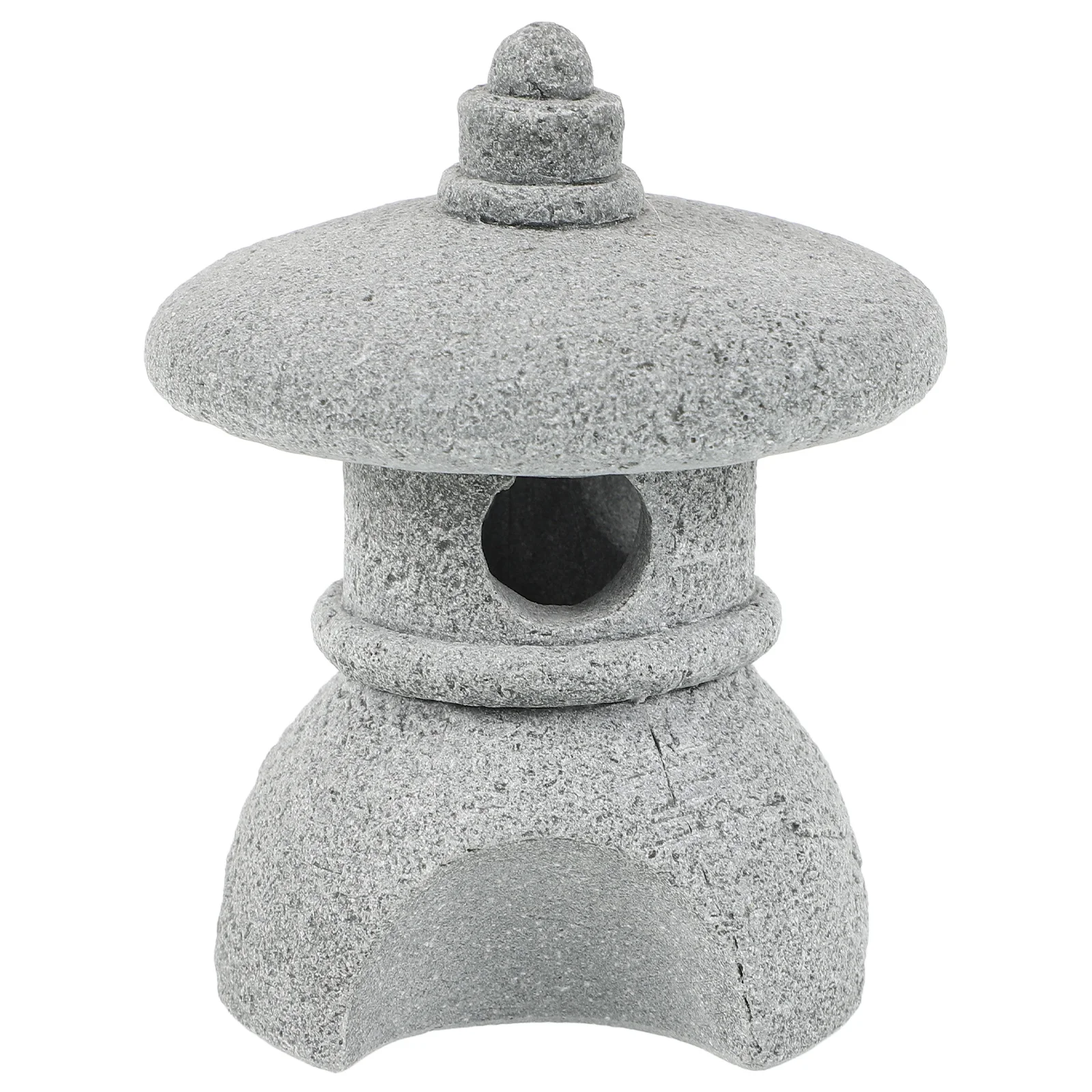 

Каменная статуя фонаря, мини-модель, украшения, синий камень, порошок, садовая статуя, миниатюрная сцена, крошечная модель павильона, мини-декор для сада