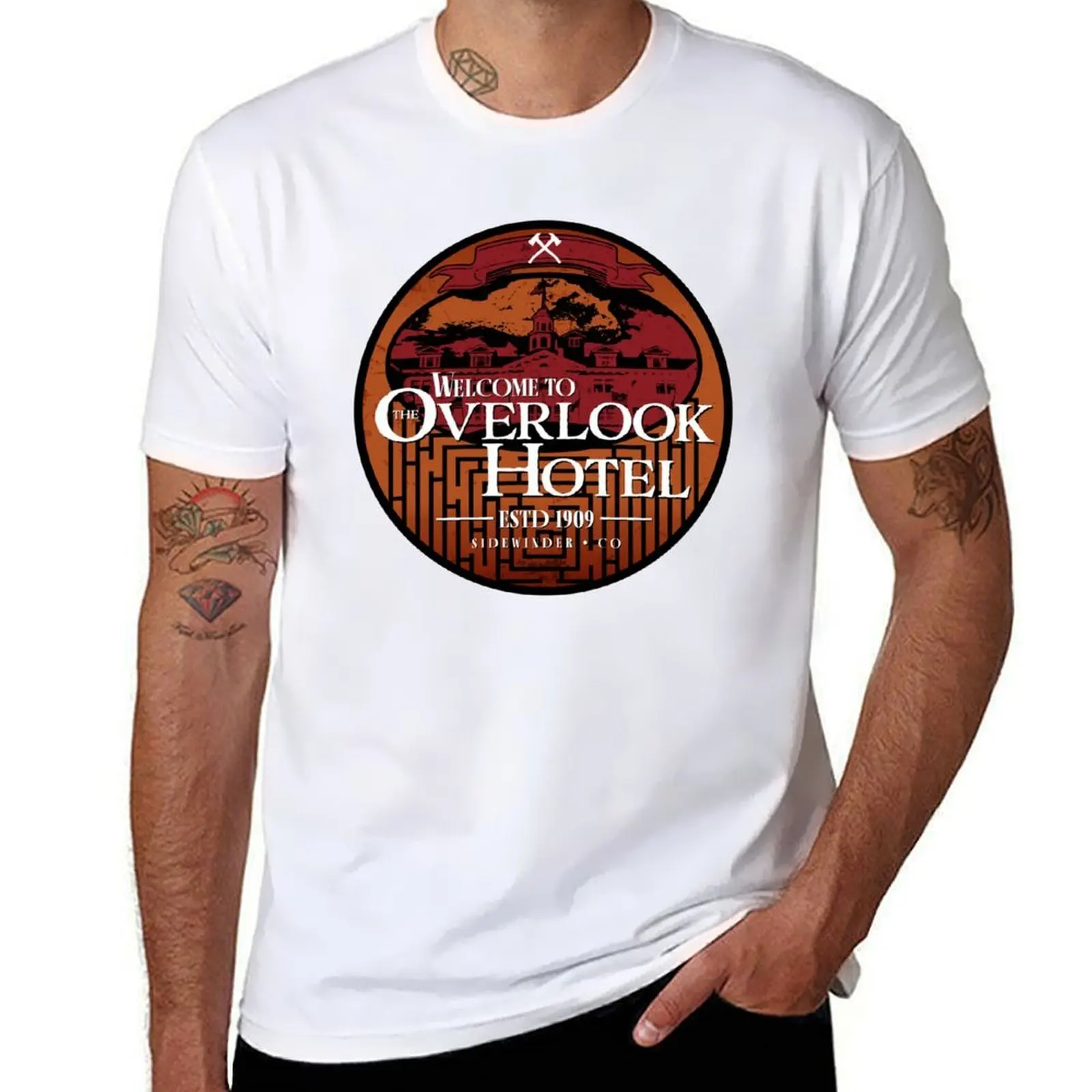 

The Overlook Hotel T-Shirt graphic t shirts for man cotton t shirts man 100% T-Shirt