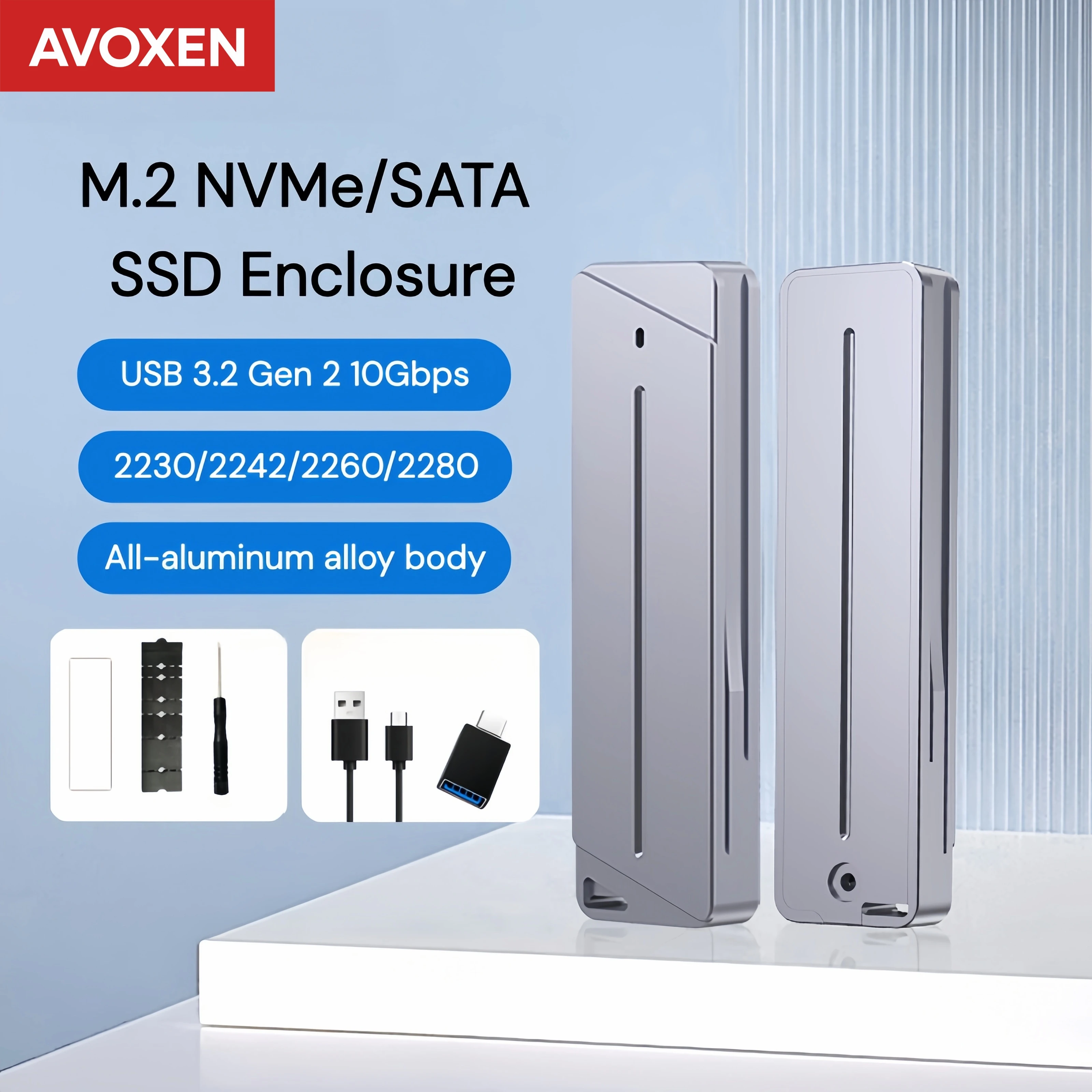 External Nvme Ssd - M2 SSD 케이스 NVMe SATA 듀얼