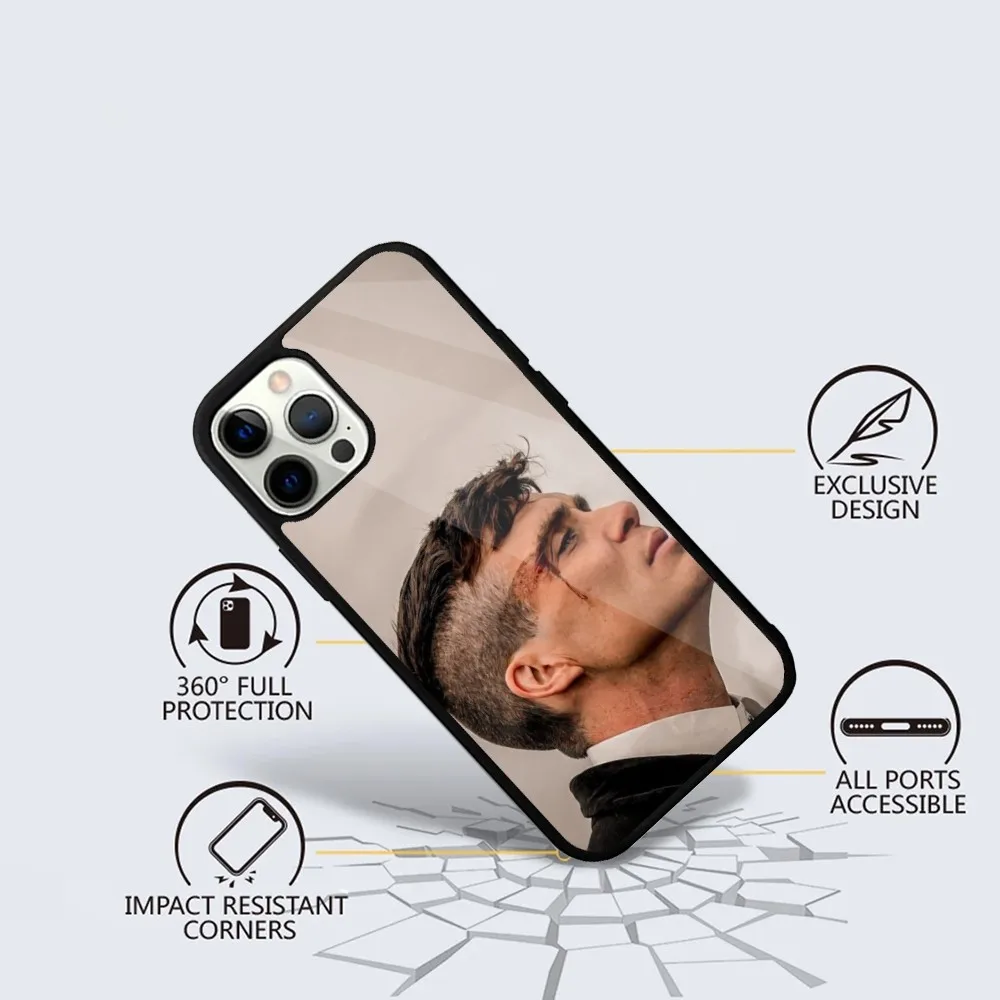 T-Thomas Shelby   Phone Case For iPhone 15,14,13,12,11,Plus,Pro,Max Mini Magsafe Magnetic Wireless Charging