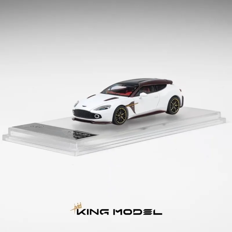 King Model 1:64 Vanquish Zagato Shooting Brake  Alloy Die Casting Car Model Collection Model Boy Gift Christmas Gift