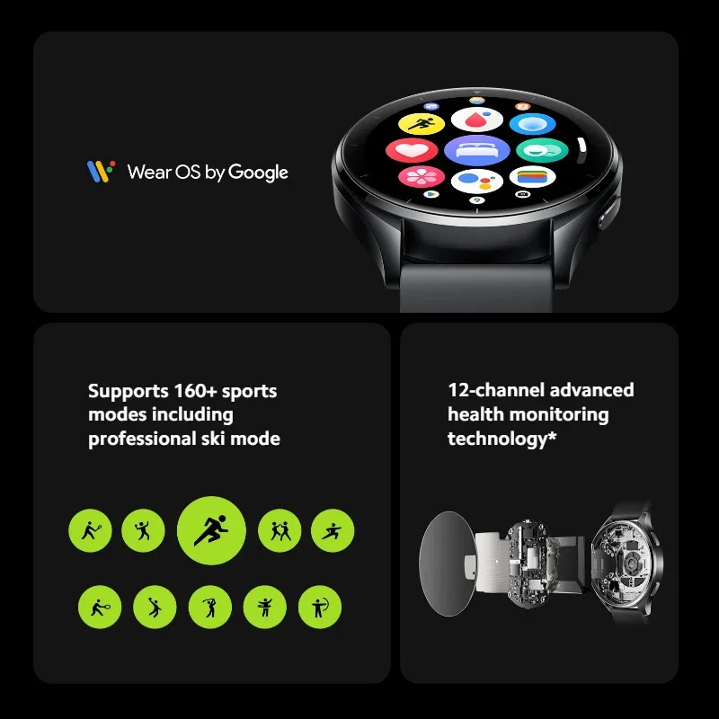 Global Version Xiaomi Watch 2 Wear OS By Google 1.43