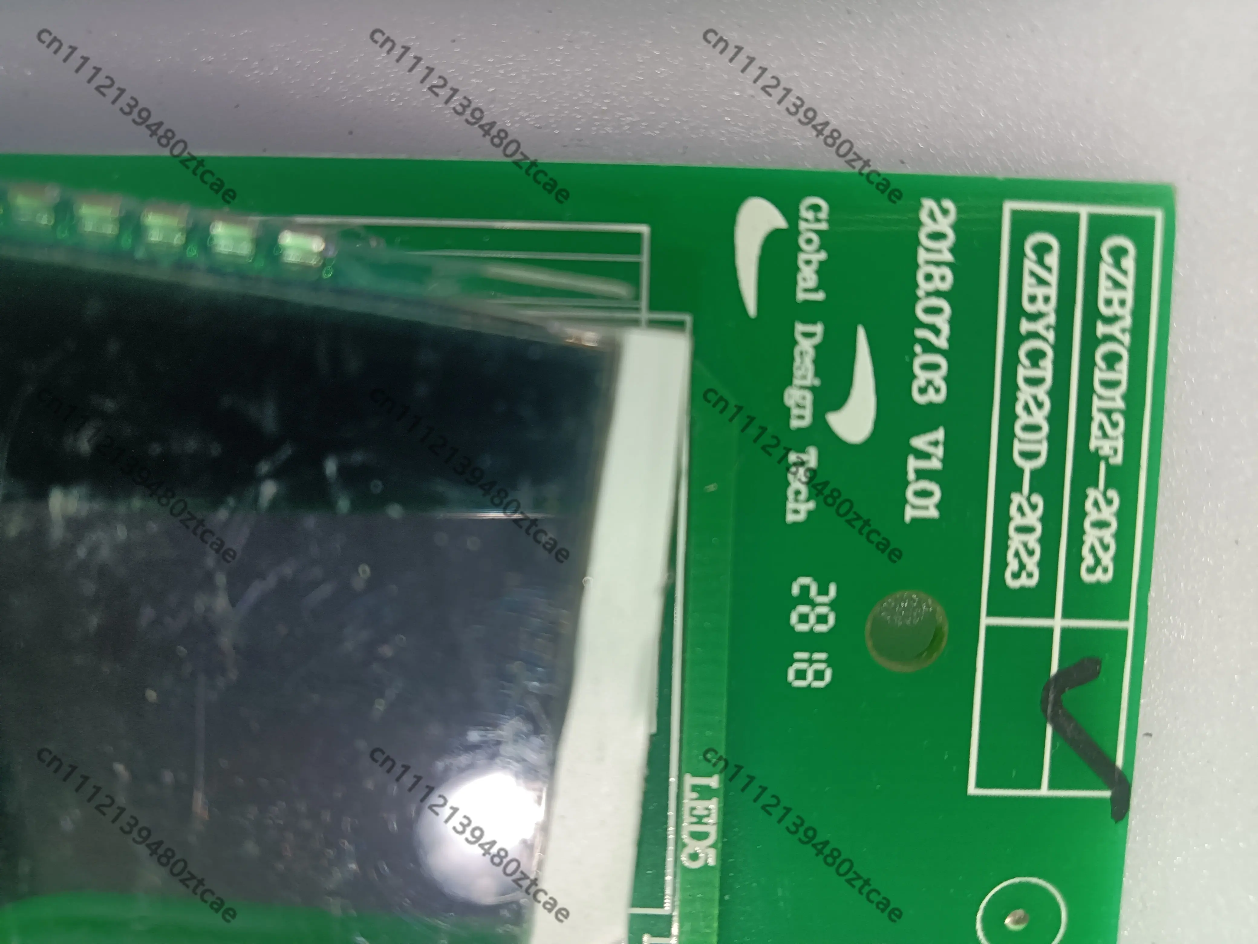 Refrigerator Heating Display Control PCB Replacement Fit CZBYCD12F2023 YCD12F Version V1.0 1.18.012
