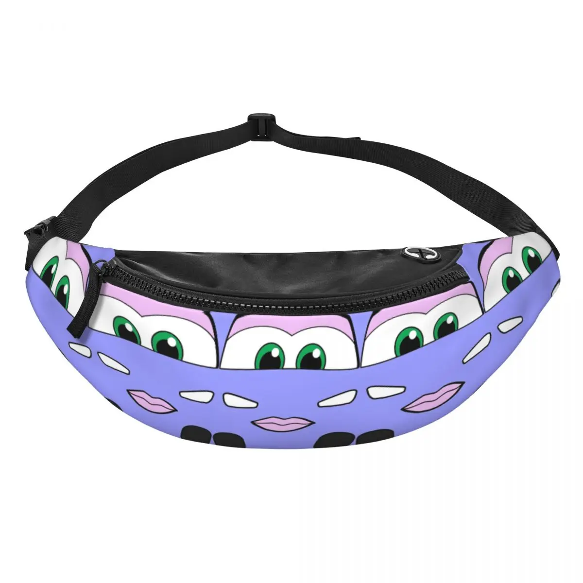 

Модная поясная сумка-бананка в стиле аниме с изображением Молнии Маккуина для бега, для мужчин и женщин, кроссбоди, для телефона и денег