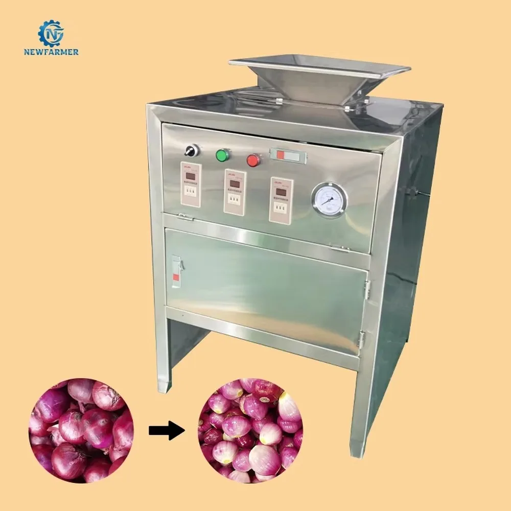 Pneumatic Onion Peeling Machine Precision Control Advanced Skin Removing Technology for Professional Food Processors