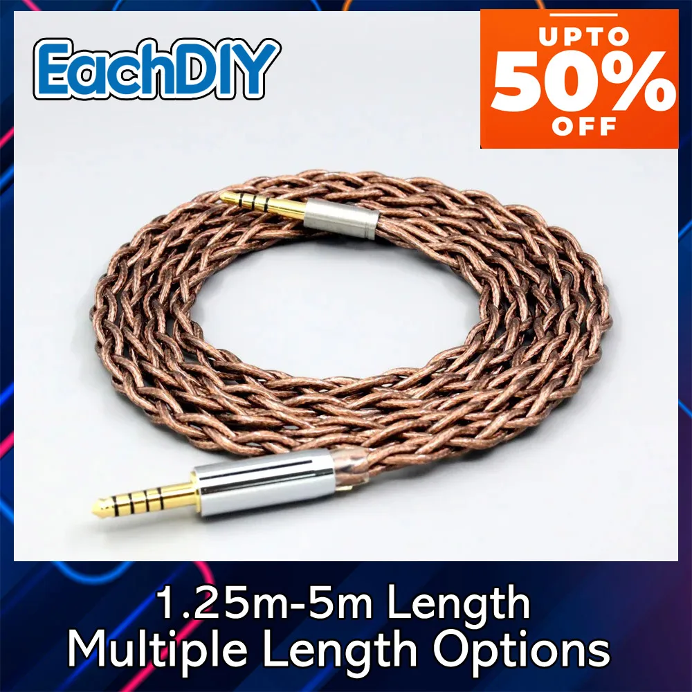 99% 24-каратное золото 7n, чистое серебро, графеновый экран, кабель для наушников для Fostex T60RP TR-80 TR-90 Fidelio X2HR 8568