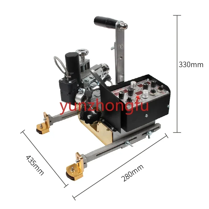 HK-8SS-W swing type automatic welding trolley, fillet welding trolley, vertical vertical welding trolley