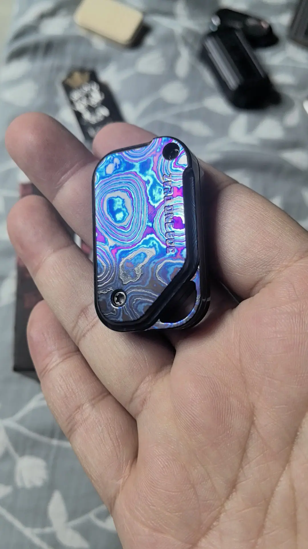 Used EDC Edc 01edc Zirconium Horse Shake Brand, Zirconium Horse Material, Limited Edition