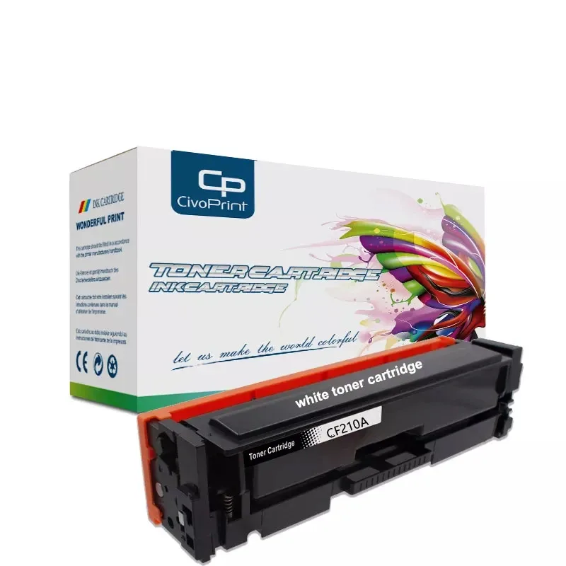 Civoprint CF210A HP131A white toner cartridge compatible HP Pro 200 Color M251n/nw printer LaserJet MFP M276nw