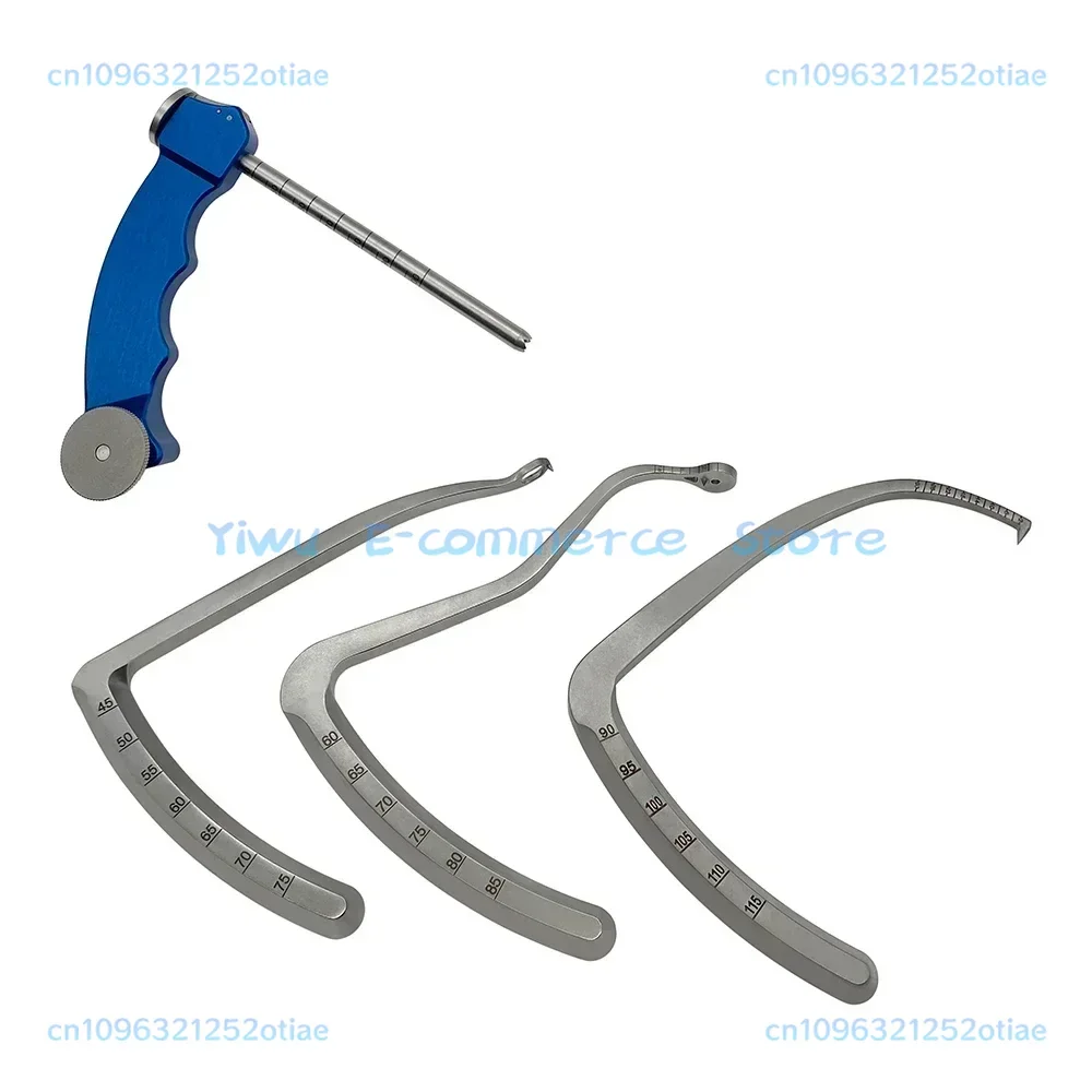 

Arthroscopy Instruments Knee Joint Reconstruction Surgery Arthroscopic Tibial PCL Jig Set Stainless Steel ACL PCL Drill Guide