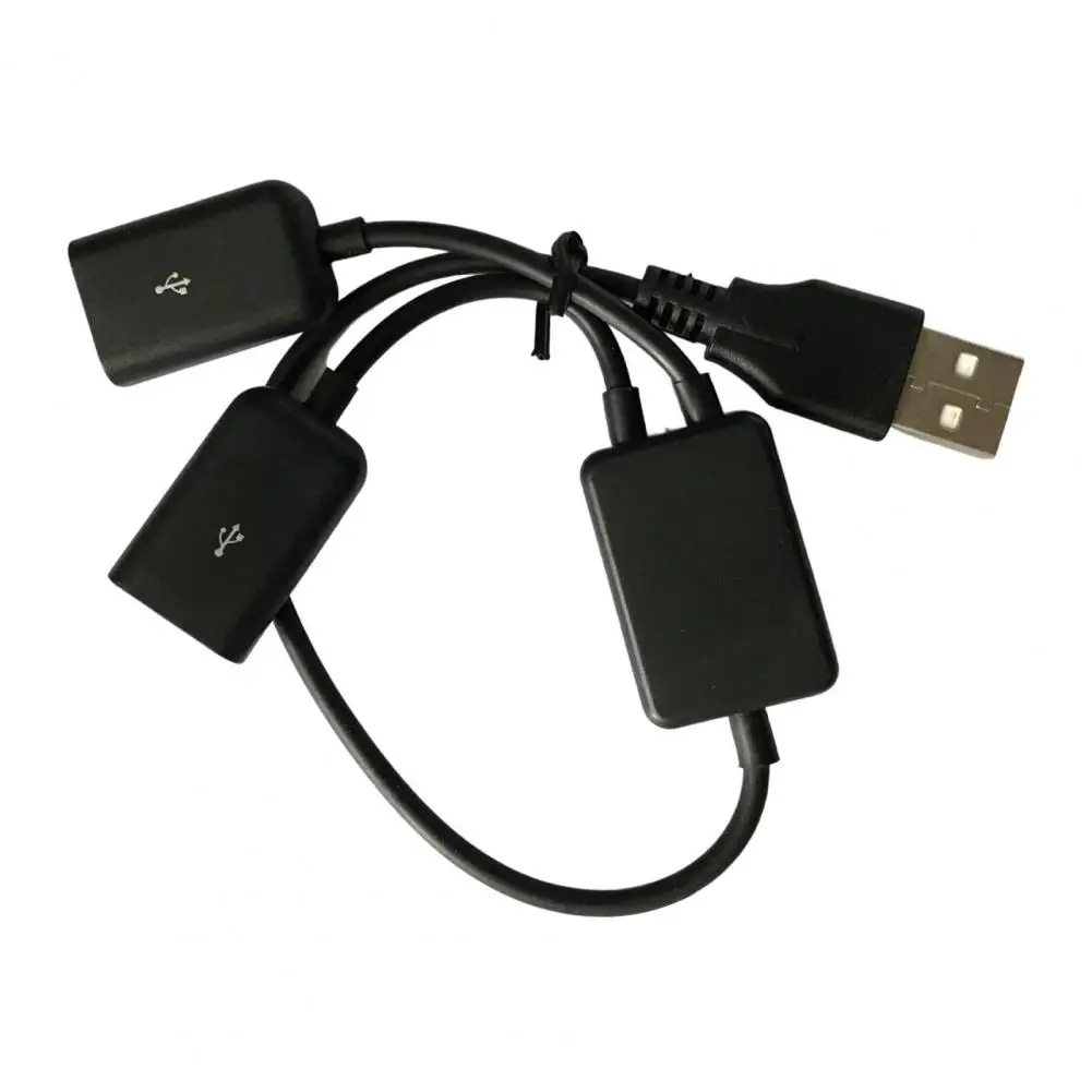 Prático Linha Anti-interferência Livre Driver USB Cabo de Extensão USB Extensor 1 Macho para 2 Hub USB Fêmea Cabo de Extensão