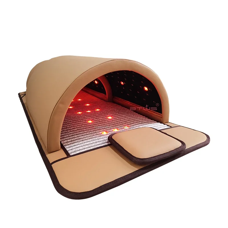 Guangyang Factory Direct Luxury Dome Infrared Sauna lie in dome sauna infrared full body