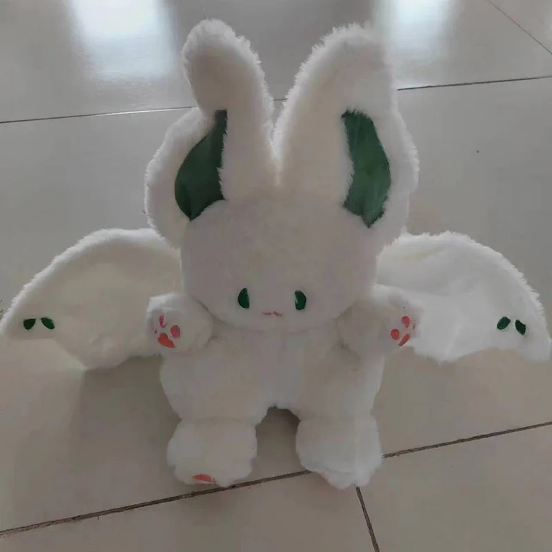 Tian Da Coniglio Peluche Grande Coniglio Bianco Bambola Lenitiva Bambola di Stoffa Piccolo Coniglio di Bambù Fortunato