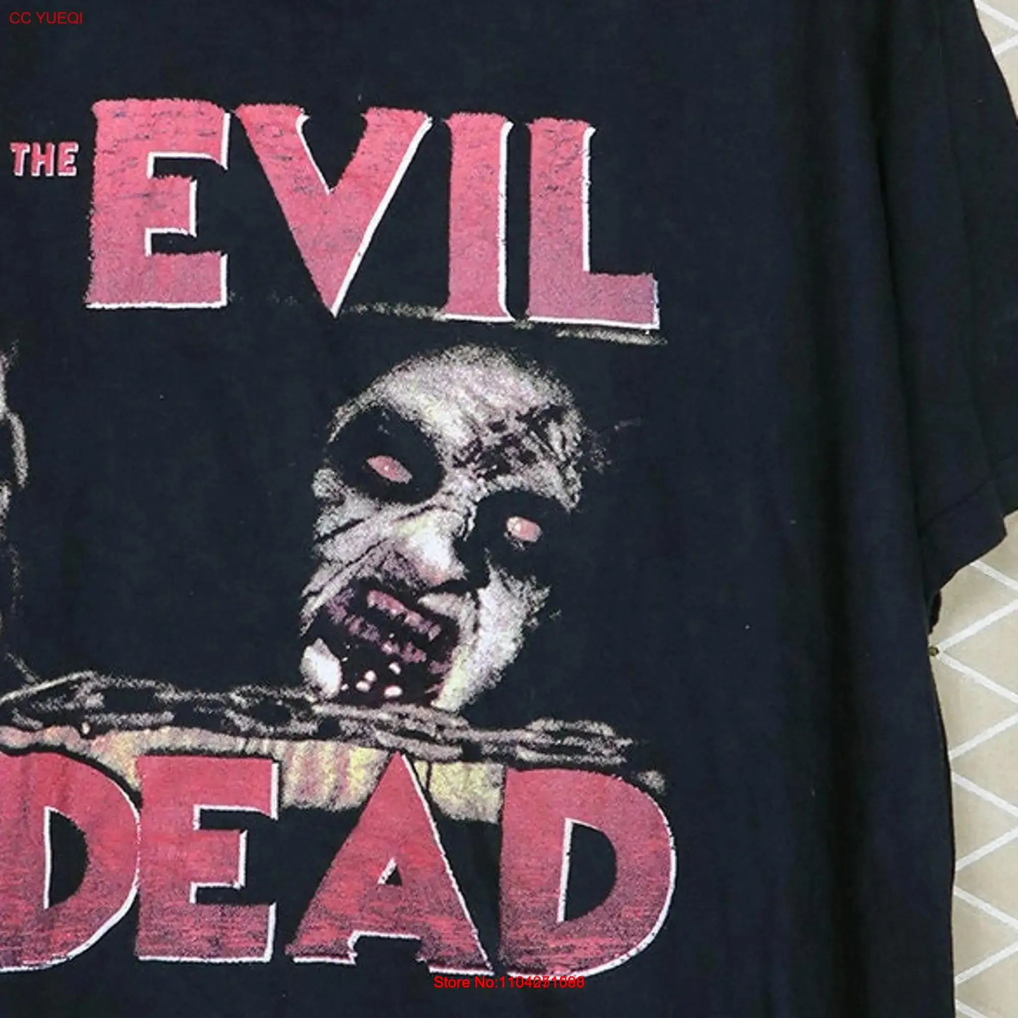 Evil Dead shirt horror movie t vintage rare zombie Night Living Walking Dawn Return Shaun Re Animator 28 Days Later George