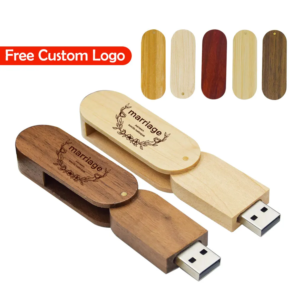 

20 шт./лот деревянный бизнес-накопитель USB из натурального дерева, поворотный флэш-накопитель 4 ГБ, 8 ГБ, 16 ГБ, 32 ГБ, 64 ГБ, флэш-накопитель, бесплатный индивидуальный логотип